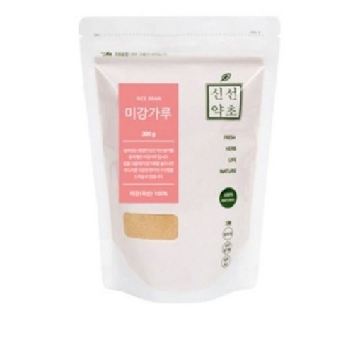 신선약초 쌀겨 미강가루, 1개, 300g