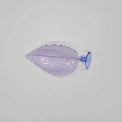 크레스티드 게코 도마뱀 백업 인조 나뭇잎 짧은타입, 1개, 퍼플