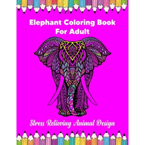 Animal Coloring Book for Adults (Paperback)