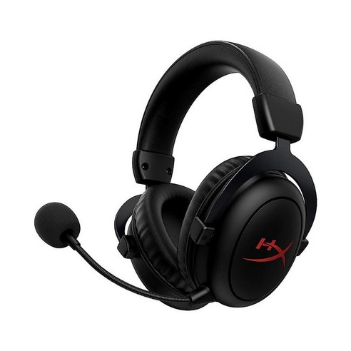 HyperX 하이퍼엑스 클라우드 II 코어 무선 게이밍 헤드셋 블랙, 모던