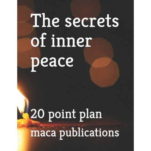 (영문도서) 20 Points to achieve inner peace Paperback, Independently Published, English, 9798377469414
