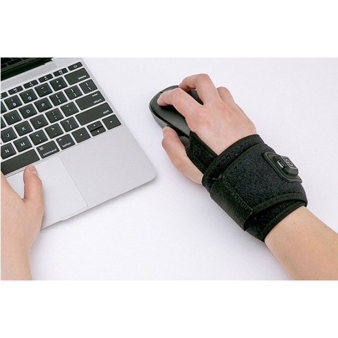 온열 손목 보호대(보조 배터리 포함) 손목찜질 발열보호대, 1개