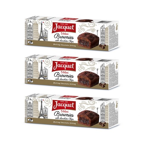 자케 미니 브라우니 150g x 3개, 150g, 3개