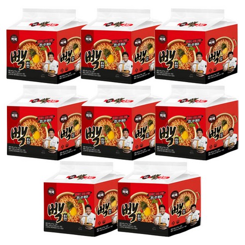 빽쿡 빽라면 115g, 32개