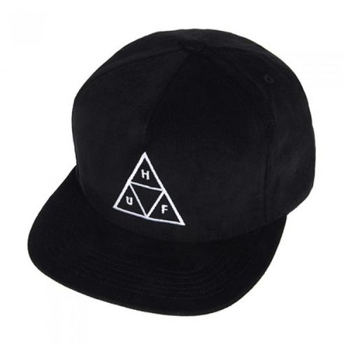 [허프] TRIPLE TRIANGLE SNAPBACK-BLK