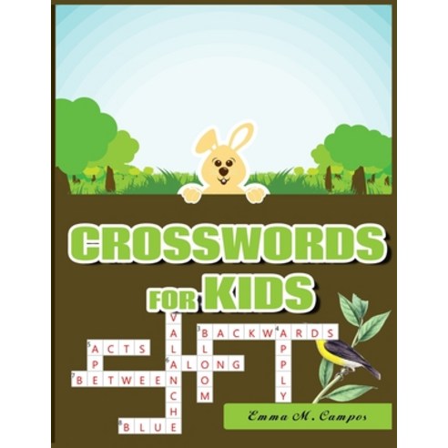 (영문도서) Crosswords for Kids: A Fun and Challenging Puzzle Book Paperback, Independently Published, English, 9798529594582