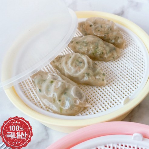 국내제작 스팀 전자레인지 찜기 계란찜 단호박찜 고구마찜 만능 멀티찜기, 1개, 옐로우
