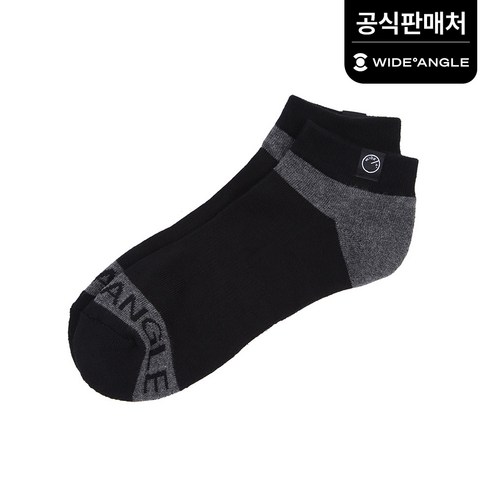 [와이드앵글 공식] CO 남성 쇼트 삭스 WMU23S01C5, Grey