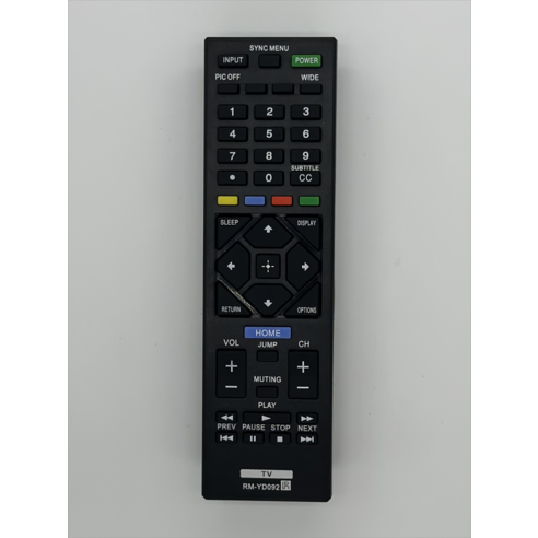 RM-YD092 소니 LED 스마트 TV에 리모컨
