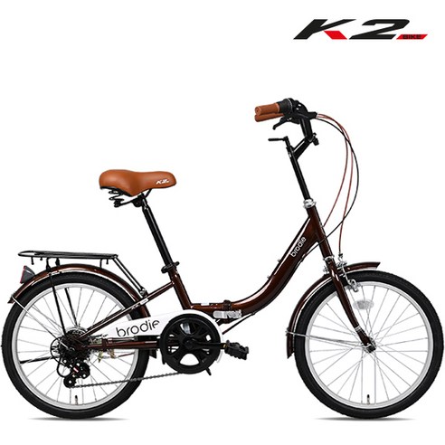 2023 케이투바이크 가족형 접이식 미니벨로자전거 파블로20인치 7단, 미조립, 파블로FD20 브라운