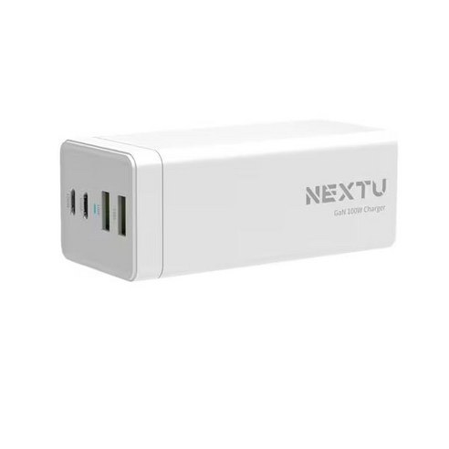피디 충전기 100W PD 충전기 4포트 충전기 넥스트!, 1개, NEXT화이트