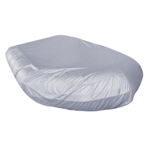 UV 저항하는 팽창식 딩기 보트 커버 방수 쉴드 보호 보관함 회색 - 다양한 크기, 420D Oxford Fabric, 밝은 회색