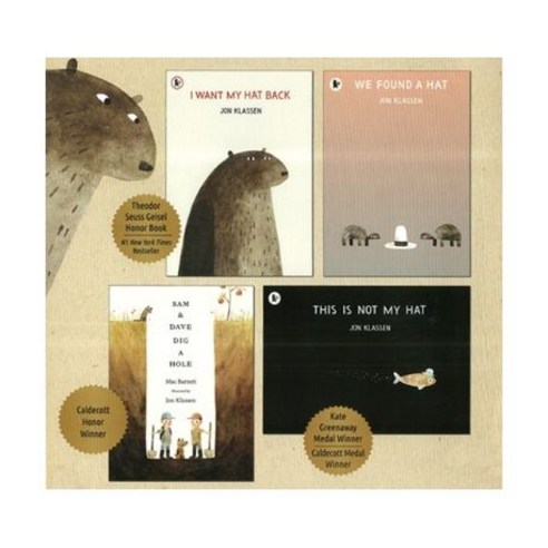 존클라센 Jon Klassen 그림책 4종 세트 (Paperback 4권), Walker Books