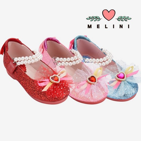 반짝이는 꿈을 담은 작은 발걸음: 멜리니 여아 구두 제이드메이 LED 3종 멜리니구두