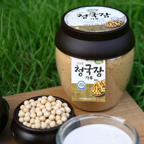 구뜨밀 고소한 청국장가루 500g, 3개