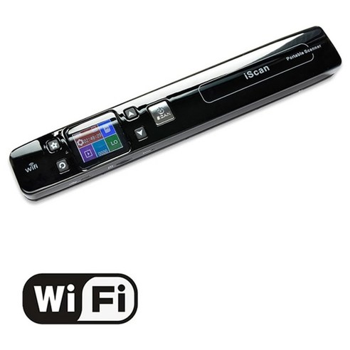 셀프 책 스캐너 북 스캔 휴대용 a4 스캐너 iscan wifi 1050dpi jpgpdf 사진 이미지 책 문서 스캐닝 lcd 디스플레이용 고속 핸드헬드 스캐너, 와이파이 블랙 추가