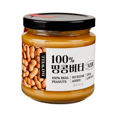 데이웰 무가당 땅콩버터 크리미