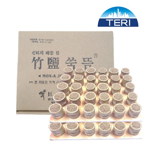 TG 국산 대나무 죽염쑥뜸: 60개의 온기로 전하는 건강한 휴식