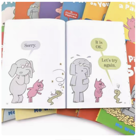 영어를 처음 시작하는 아이에게 선물하는 즐거운 영어 놀이터, 엘리펀트 앤 피기