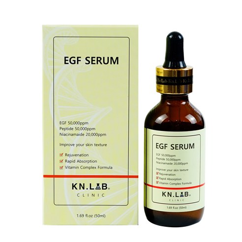 강남랩 이지에프 세럼 50ml - Kn.Lab EGF Serum 50ml - Kangnamlab, 1개