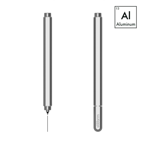 스틸폼 아크 젤 펜(알루미늄) Stilform Arc Gel Pen, 1개, Comet Grey mitsubishi330s Best Top5