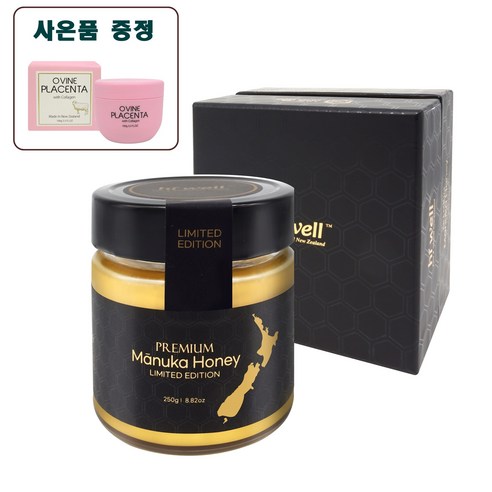 하이웰 프리미엄 마누카 허니 UMF 25+ 250g (MGO 1200) [원산지:뉴질랜드산(구매대행)], 1개