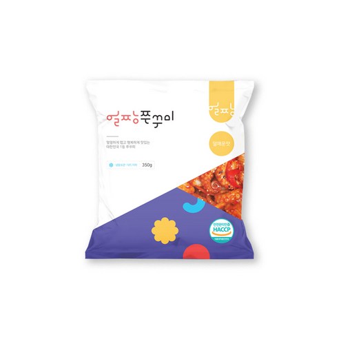 맛있게 매운맛! 얼짱양념쭈꾸미 500g, 3개 쭈연무새의일상 10 얼짱양념쭈꾸미 350g(1-2인분), 1개, 350g