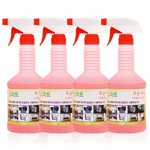 크로바 다목적세정제, 700ml, 4개, 0.7l