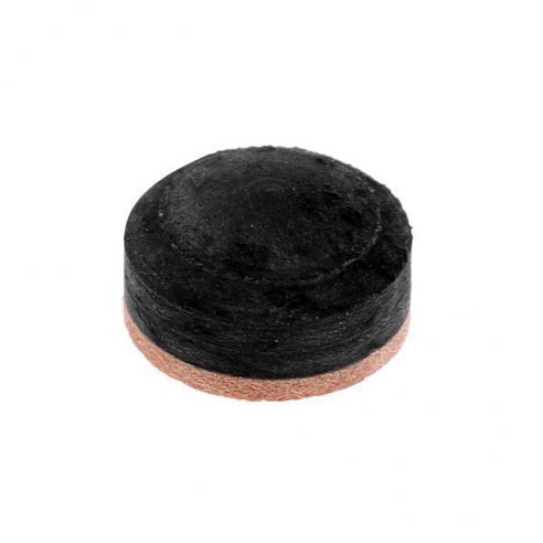 3-5pack 교체 인공 돼지 가죽 풀 큐 팁 브라운 14mm, 갈색, {"수건소재":"인공 돼지 가죽"}