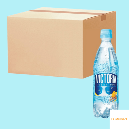 빅토리아 탄산수500 중간사이즈 릴렉서 500ml x 20개, 1박스, 10L