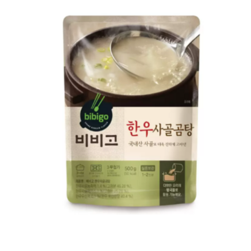 비비고 한우사골곰탕, 1kg, 1개