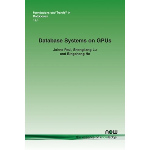 (영문도서) Database Systems on Gpus Paperback, Now Publishers, English, 9781680838480