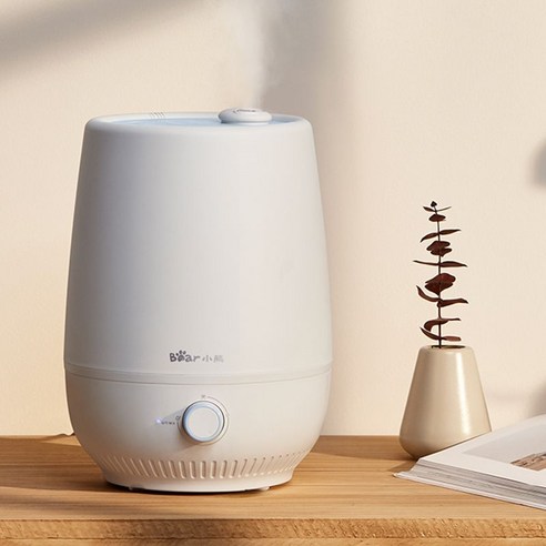 조용하고 촉촉한 겨울밤, MD홍 가습기와 함께