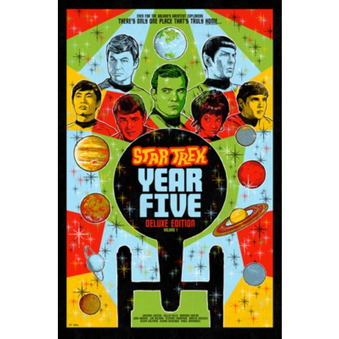 (영문도서) Star Trek: Year Five Deluxe Edition--Book One Hardcover, IDW Publishing, English, 9798887240183