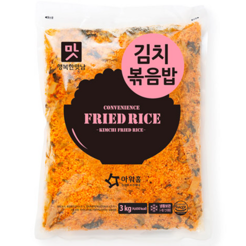 아워홈 김치볶음밥3kg, 1개, 3kg