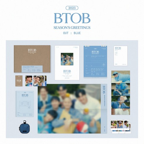 BTOB 비투비 2023 SEASONS GREETINGS 시즌그리팅 OUT BLUE VER