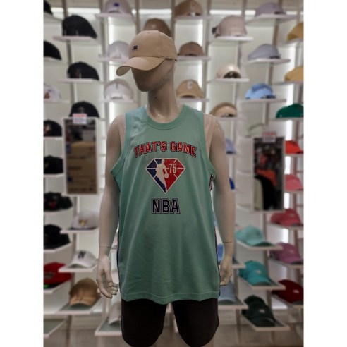 NBA NC야탑*빠른배송 *75주년 메쉬 나시 남여공용 티셔츠 N222TS4423224Z