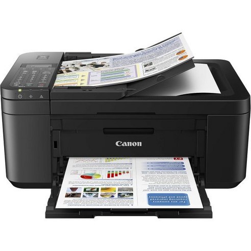 캐논 PIXMA TR4520 컬러 잉크젯 다기능 프린터 갱신, Black, Wireless Printer