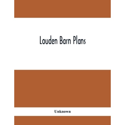 Louden Barn Plans Paperback, Alpha Edition, English, 9789354413186