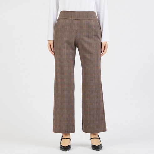 [OKㅣ강추] 에이앤디 여성 따뜻한 소프트 웜 기모 7cm 와이드 밴딩 팬츠 [OKNOWㅣ추천상품]