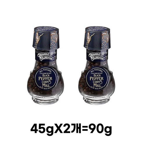 드로게리아앤알리멘타리 통흑후추밀, 45g, 3개