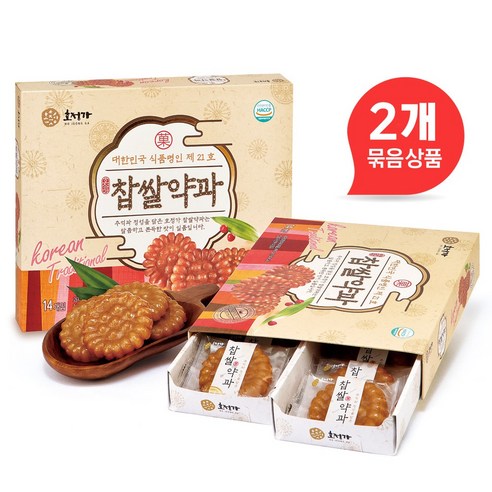 호정가 찹쌀약과 14p