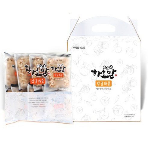 하효맘 제주 감귤과즐 선물세트, 1200g, 1개