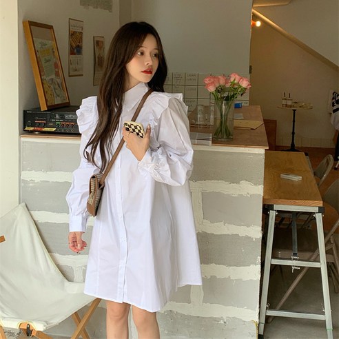 KORELAN 가을 겨울 어 버전 터치 컬러 POLO 칼라