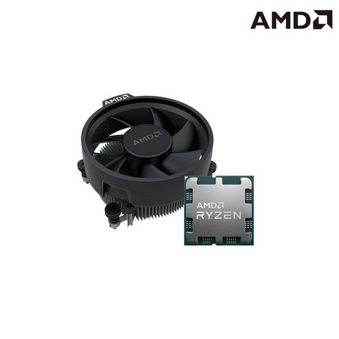 AMD 라이젠 정품 R5 7600 CPU (멀티팩/라파엘/AM5/쿨러포함)