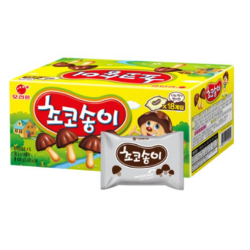 오리온 초코송이 대량 간신 세트, 648g, 1개