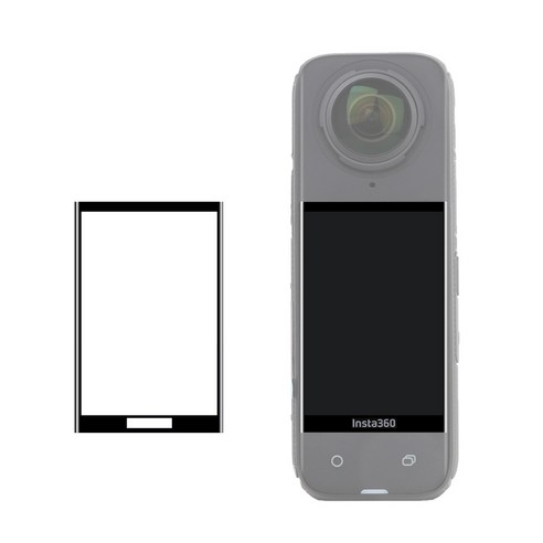 인스타360 X4 전용 액정보호필름 Insta360 X4 화면 보호 지문 방지, 단품, 단품