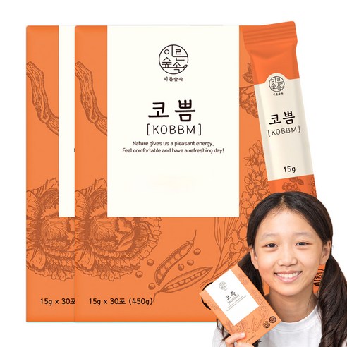 코쁨 맥문동 곰보배추 유근피 작두콩 진액 차 즙, 2박스 60포, 450g, 2개