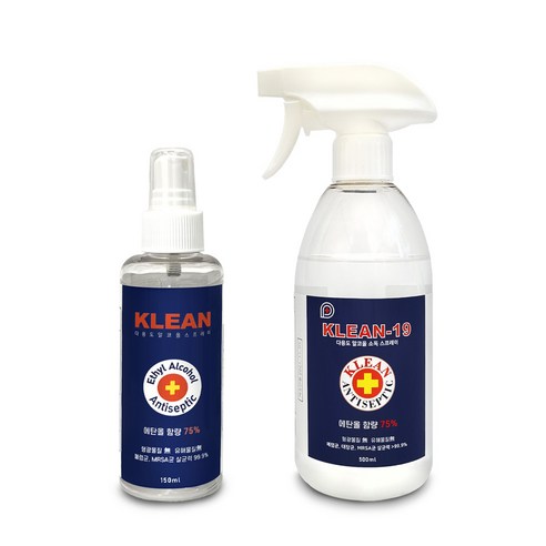 KLEAN-19 에탄올 75% 소독 스프레이: 일상 속 안전을 지키는 현명한 선택