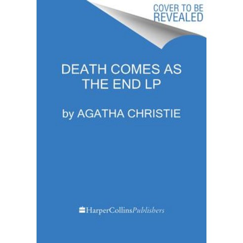 (영문도서) Death Comes as the End Paperback, Harper Large Print, English, 9780062879714